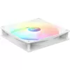NZXT F120 RGB Core RF-C12SF-W1 ventola per case da 120 mm, 500–1800 RPM, PWM, bianca