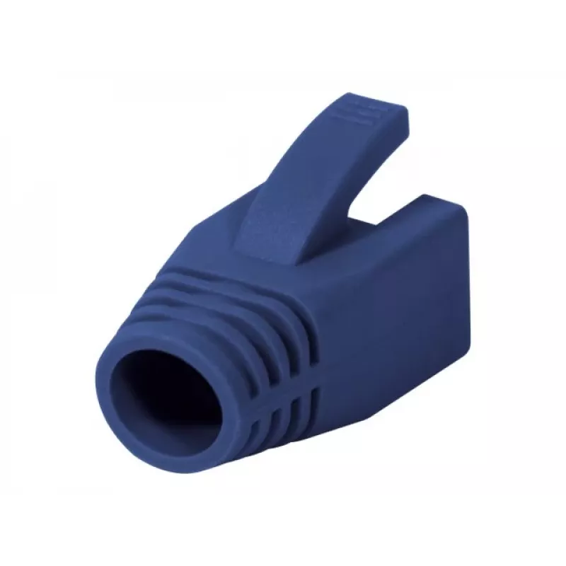 Logilink | Guaina di scarico per connettore RJ45, 8,0 mm (50 pz.) | MP0035B | blu