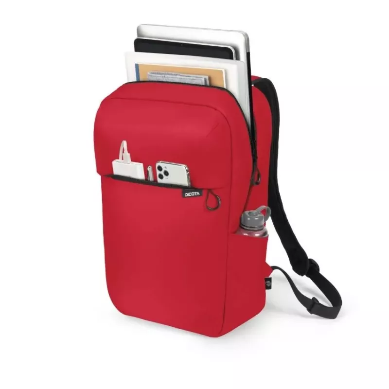 Zaino per il tempo libero DICOTA D32121-RPET rosso poliestere rPET