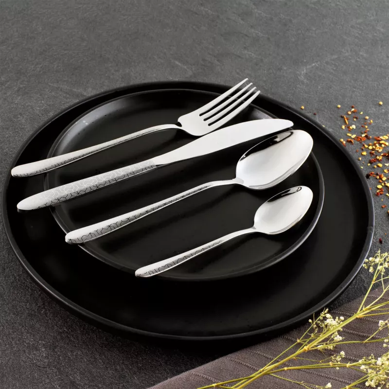 Set posate Russell Hobbs BW04303EU7 24 pz. acciaio inox – forchette, coltelli, cucchiai