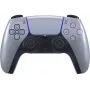 Gamepad wireless Sony DualSense per PlayStation 5 — batteria Li-Ion integrata, giroscopio, vibrazione aptica, altoparlante, jack 3,5 mm, argento