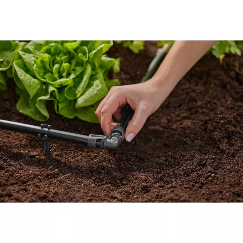 Connettore per tubo Gardena 13202-20 adatto per sistema di irrigazione a goccia