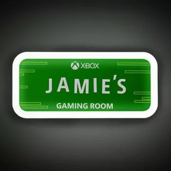 Lampada da tavolo Paladone Light up Room Sign PP11615XBV2 design Xbox