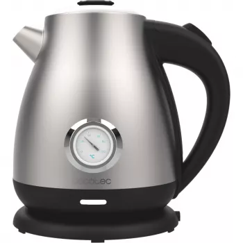 Cecotec Thermosense 620 Retro Steel bollitore elettrico 1,7 l 2200 W acciaio inox