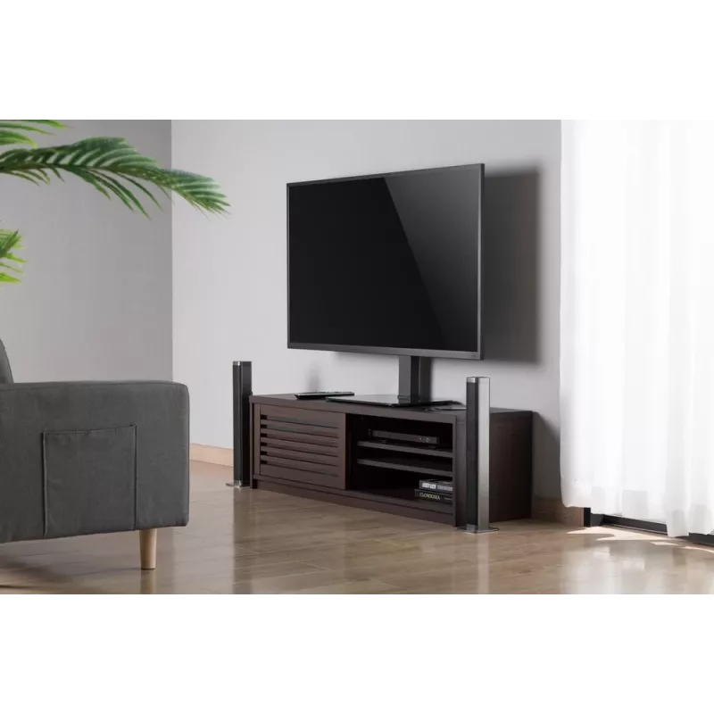 Supporto TV da tavolo Gembird TVS-D55S-01 (girevole), 23 - 55, nero