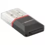 Esperanza EA134K lettore di schede nero, argento, trasparente USB 2.0