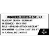 Kit di montaggio Cobi Blocks Junkers JU 87G-2 Stuka 571 pz. modellino da costruire