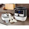 Pentola a pressione elettrica Rommelsbacher MD 1000 – 4 l, 1000 W, 14 programmi, bianco/nero