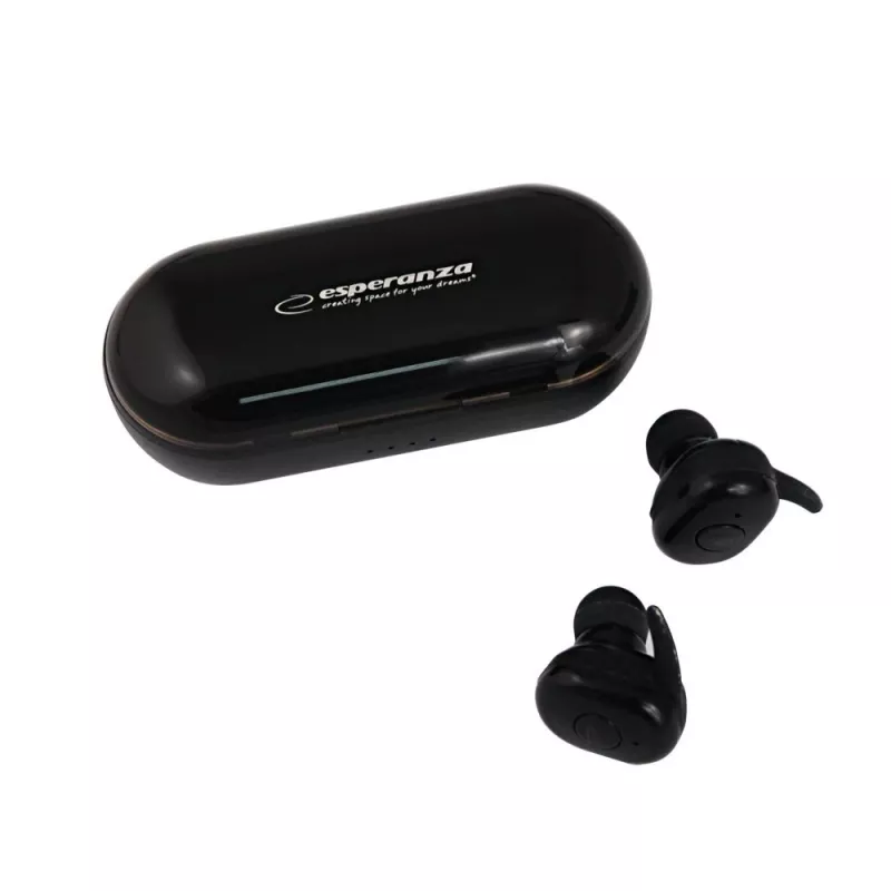 Cuffie Esperanza TWS CARDERA wireless in-ear per chiamate/musica Bluetooth nero