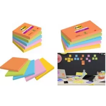 Post-it Super Sticky Notes Boost Collection note adesive extraforti colori assortiti 5 blocchi (7100258933)