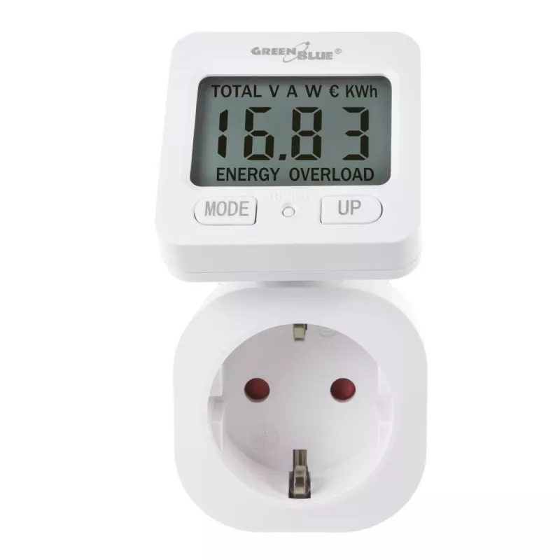 Wattmetro contatore di energia GB615E GreenBlue