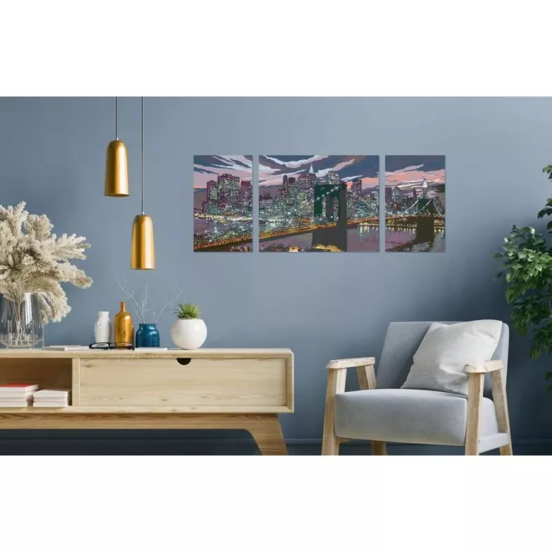 Dipingi con i numeri - Creart nuovo York Skyline