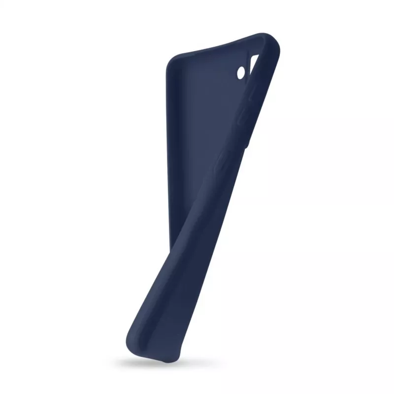 Cover posteriore per cellulare FIXED per Samsung Galaxy A17 4G/5G — gomma blu, custodia posteriore protettiva