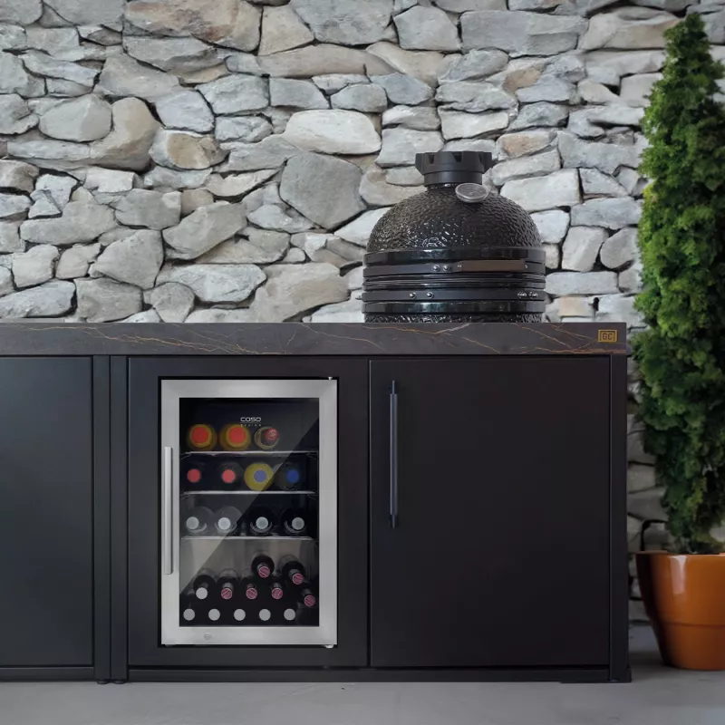 Caso | Barbecue Cooler | S-R | classe di efficienza energetica A | da incasso | acciaio inox