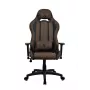Sedia gaming Arozzi Torretta SuperSoft – ergonomica marrone, design di supporto