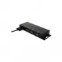 EXSYS EX-1166HMV hub USB 2.0 esterno a 4 porte in metallo avvitabile