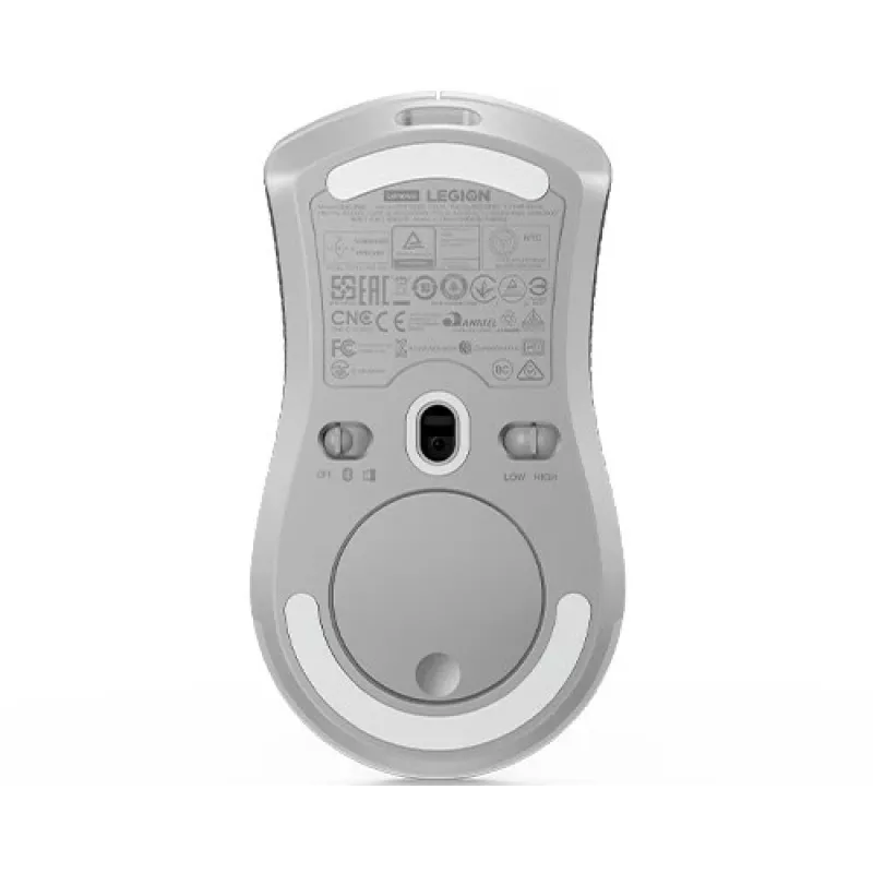 Mouse da gaming Lenovo Legion M600 RF Wireless + Bluetooth + USB Type-A, per ambidestri, 16000 DPI, 9 tasti, ricaricabile