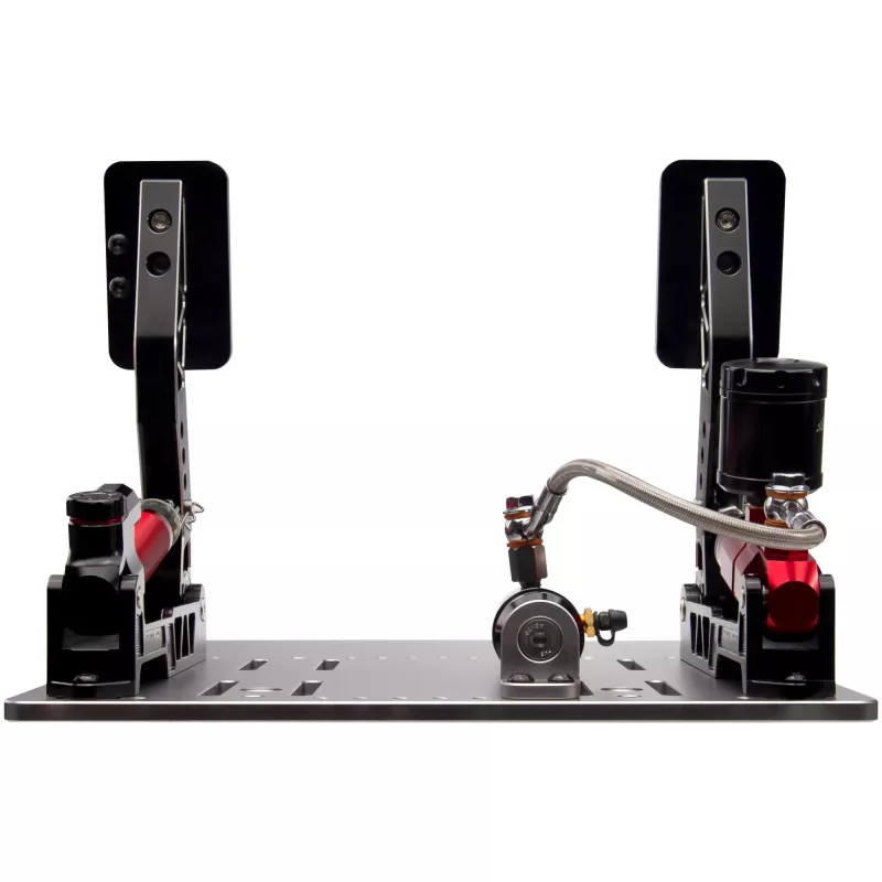 Simagic P2000 Hydraulic set 2 pedali, 200KG Loadcell - Crimson Edition