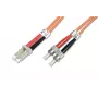 Cavo patch in fibra ottica multimodale - LC - ST - 10 m - I-VH - OM2 - LC - ST