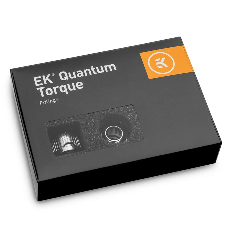 EK Water Blocks EK-Quantum Torque HDC 12 raccordo confezione da 6, G1/4, argento