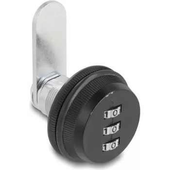 Lucchetto Navilock 20972 plastica acciaio nero argento 37mm