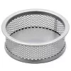 Portapenne Forpus, argento, metallo perforato 1005-011