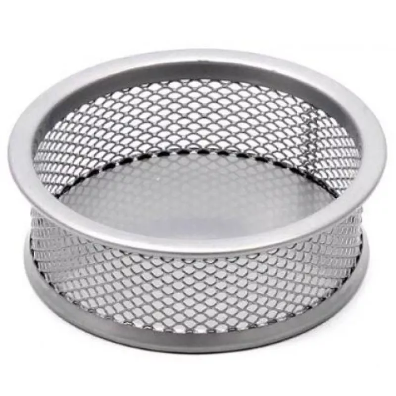 Portapenne Forpus, argento, metallo perforato 1005-011