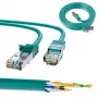 Cavo di rete Extralink LAN patch cable Cat.6 FTP RJ-45 Cat6 0,5 m verde