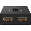 Goobay 58485 Switch HDMI manuale 2 a 1, 4K 30 Hz, Nero