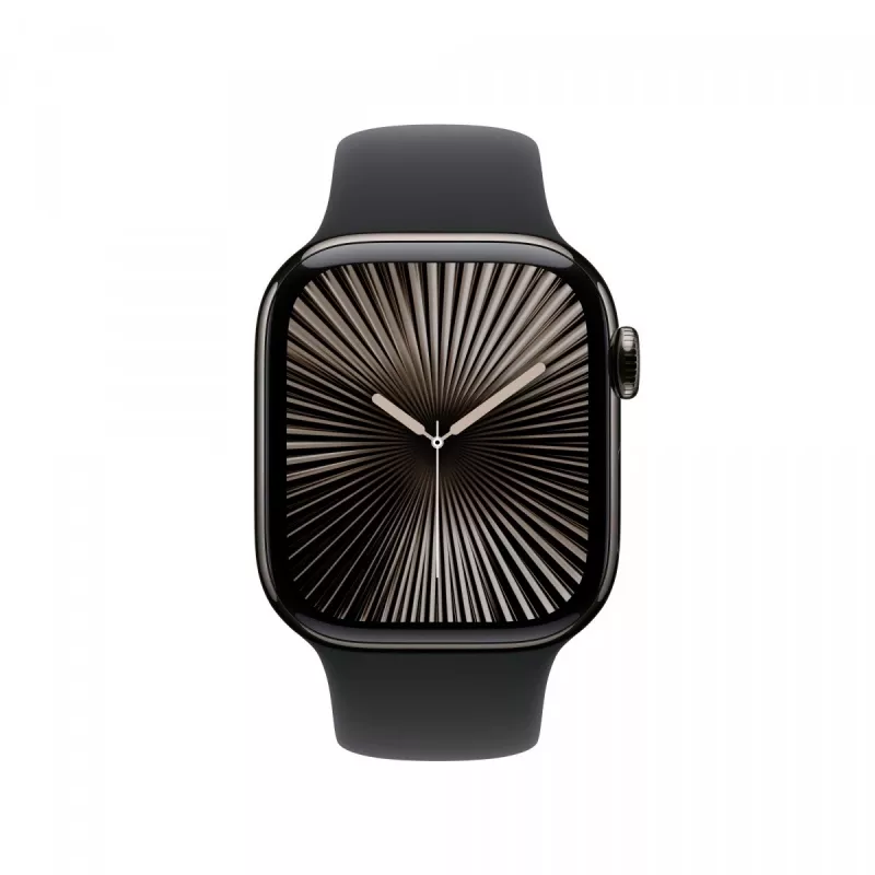 Cinturino Apple MXLJ3ZM/A accessorio smartwatch nero fluoroelastomero