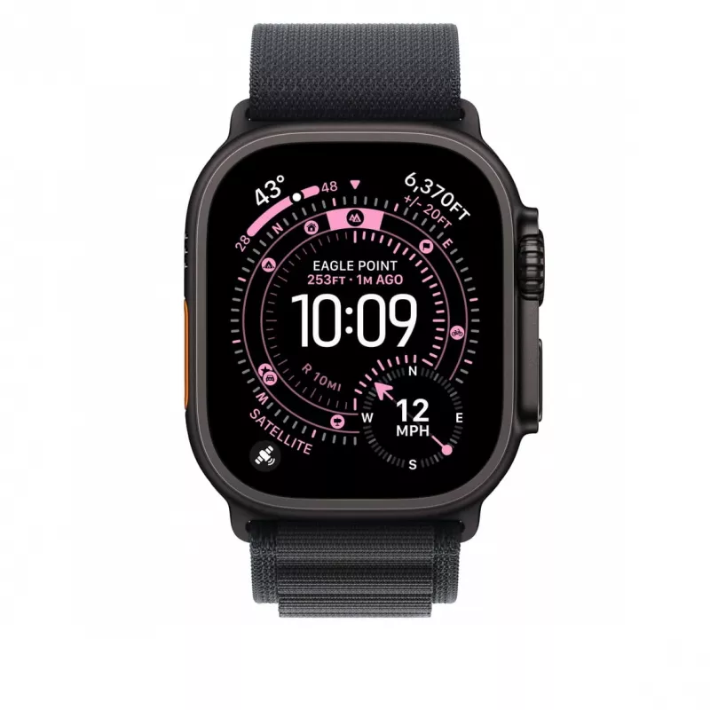 Cinturino per smartwatch Apple MG9J4ZM/A nero titanio poliestere elastan