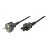 Cavo di alimentazione LogiLink CP093 1,8 m connettore femmina C5 CEE7/7