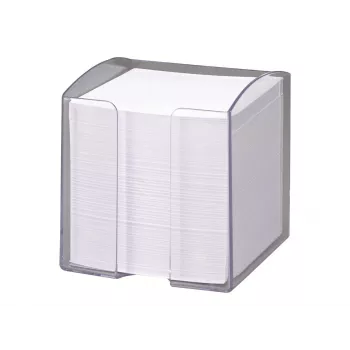 Blocco quadrato trasparente resistente TREND 105x100x100 mm