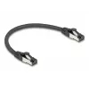 Cavo di rete DeLOCK 80566 RJ-45 Cat8.1 0,25 m nero