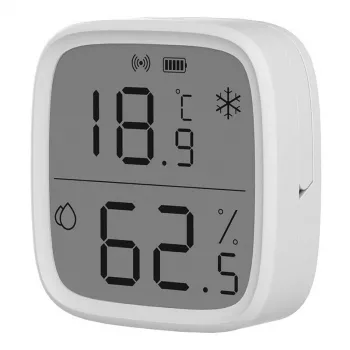 Sensore di temperatura e umidità per interni Sonoff ZigBee SNZB-02D wireless batteria CR2450