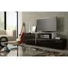 Mobile TV Cama SIGMA 3 180 nero/nero lucido + bianco