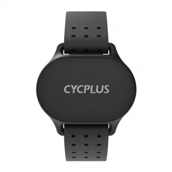 Bracciale cardiofrequenzimetro Cycplus H1 – bracciale portatile con sensore HR, compatibile con fascia petto/braccio, Bluetooth/ANT+