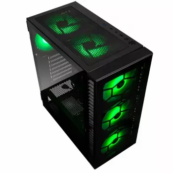Kolink Observatory HF Glass ARGB Midi-Tower - nero