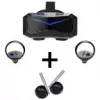Pimax Crystal Super Ultrawide Visore VR + DMAS-Headphones Bundle - nero