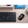 Savio MB-03 mouse ottico wireless, ricevitore USB 2,4 GHz, 1000 DPI, 3 pulsanti, batteria AA, 99x60x39 mm, 51 g, nero