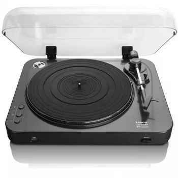 Giradischi a trasmissione a cinghia Lenco LBT-120BK nero semiautomatico