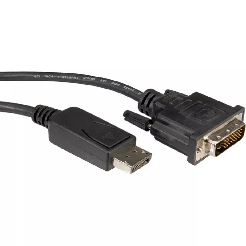 Cavo DisplayPort ROLINE DP M - DVI M 5 m