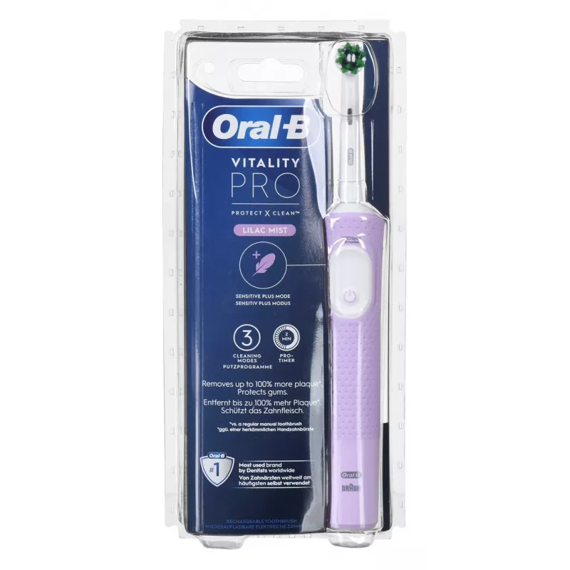 Oral-B Vitality Pro D103 Lilac spazzolino elettrico 3 modalità timer lilla