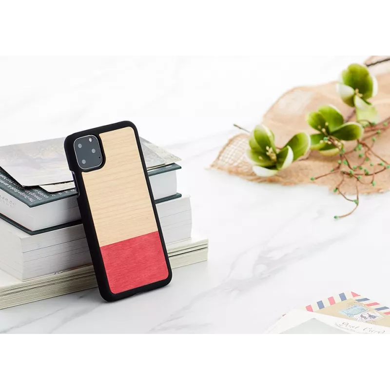 Custodia per smartphone man and wood per iPhone 11 Pro Max — custodia protettiva nera