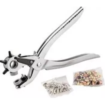 Pinza per fori KWB 929690 — diametro foro 4 mm, utensile manuale per pelle e tessuti