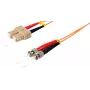 Cavo in fibra ottica S/CONN 77920 10 m SC ST arancione
