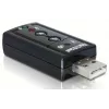 DeLOCK Adattatore audio USB 7.1 - Scheda audio - Stereo - USB (61645)