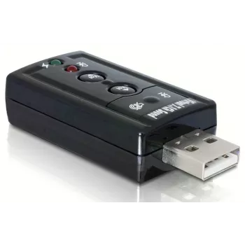 DeLOCK Adattatore audio USB 7.1 - Scheda audio - Stereo - USB (61645)