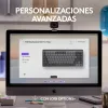 Logitech MX Mechanical Mini for Mac Tastiera wireless, Bluetooth, grigio siderale (920-010837)
