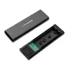 Qoltec 50312 contenitore per SSD M.2 NVMe, USB Type-C, nero